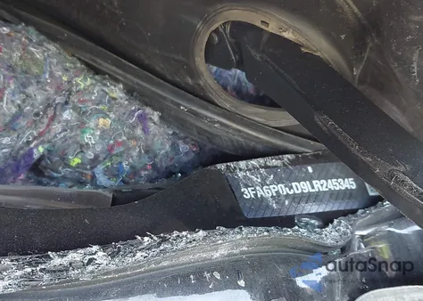 2020 Ford Fusion Sel z USA, uszkodzony, nr VIN 3FA6P0CD9LR245345